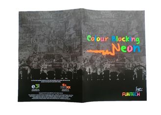 Coated Gloss Art Paper A5 Booklet Printing , 8 Page Booklet Printing Offset Color