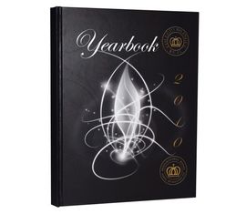 CMYK Full Color School Yearbook Printing Services For Anniversary 210x285mm