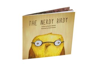 Saddle Stich Binding Children's Book Printing, The Nerdy Birdy Book Printing