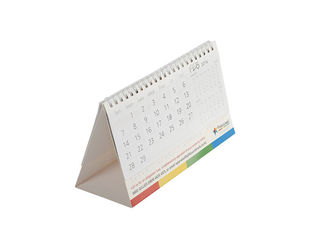 New Year Calendar Printing , Trade Calendar Printing Wood Free Paper Material