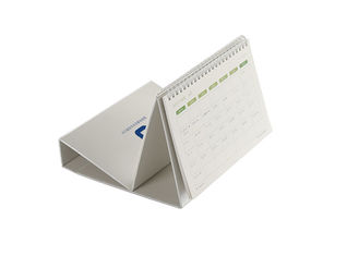 Perfect Binding Business Calendar Printing Services Coated 300gsm Card Material