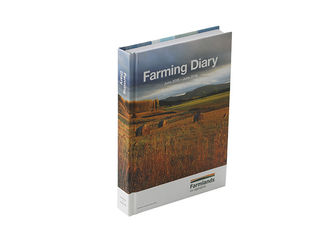 A5 Hardback Photo Book Printing , Personalized Farming Diary Book Printing