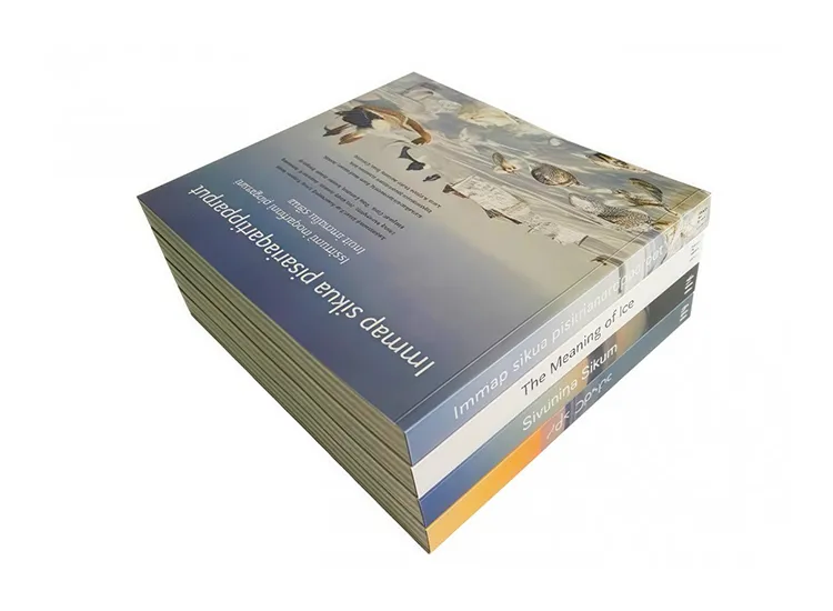 In 2016, we have one serial books printed for inuit culture.